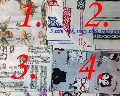 35 x 45 cm-s Tartalék külső párnahuzat választék 1-4. - PaD Manufaktúra