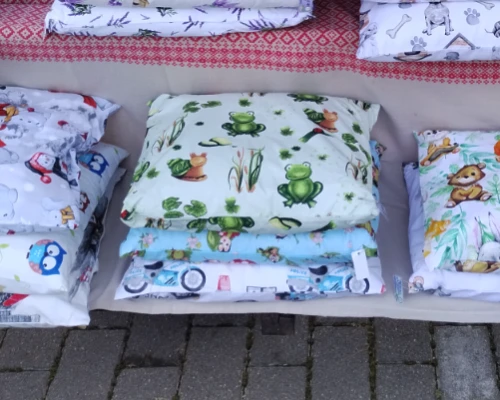 Levendulás tönkölypelyva párna - huzattal 35 x30cm - PaD Manufaktúra